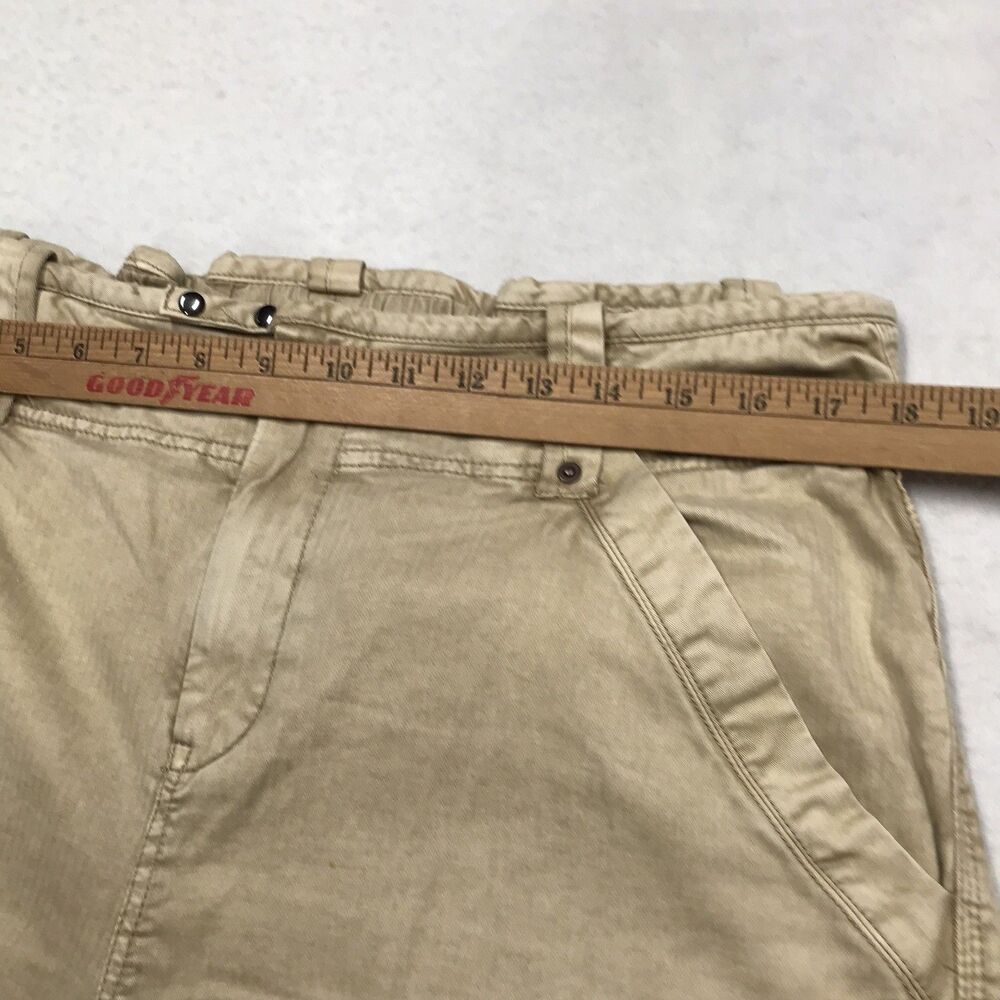 FREE PEOPLE We the Free Cant Compare Slouch Cargo Pant Women L(36x28) Khaki Tan - Picture 8 of 14